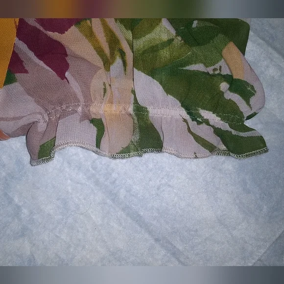 True Destinations Women's Floral Dress Size M - Picture 8 of 11